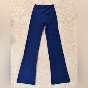 Beyond Yoga navy Blue flare Leggings